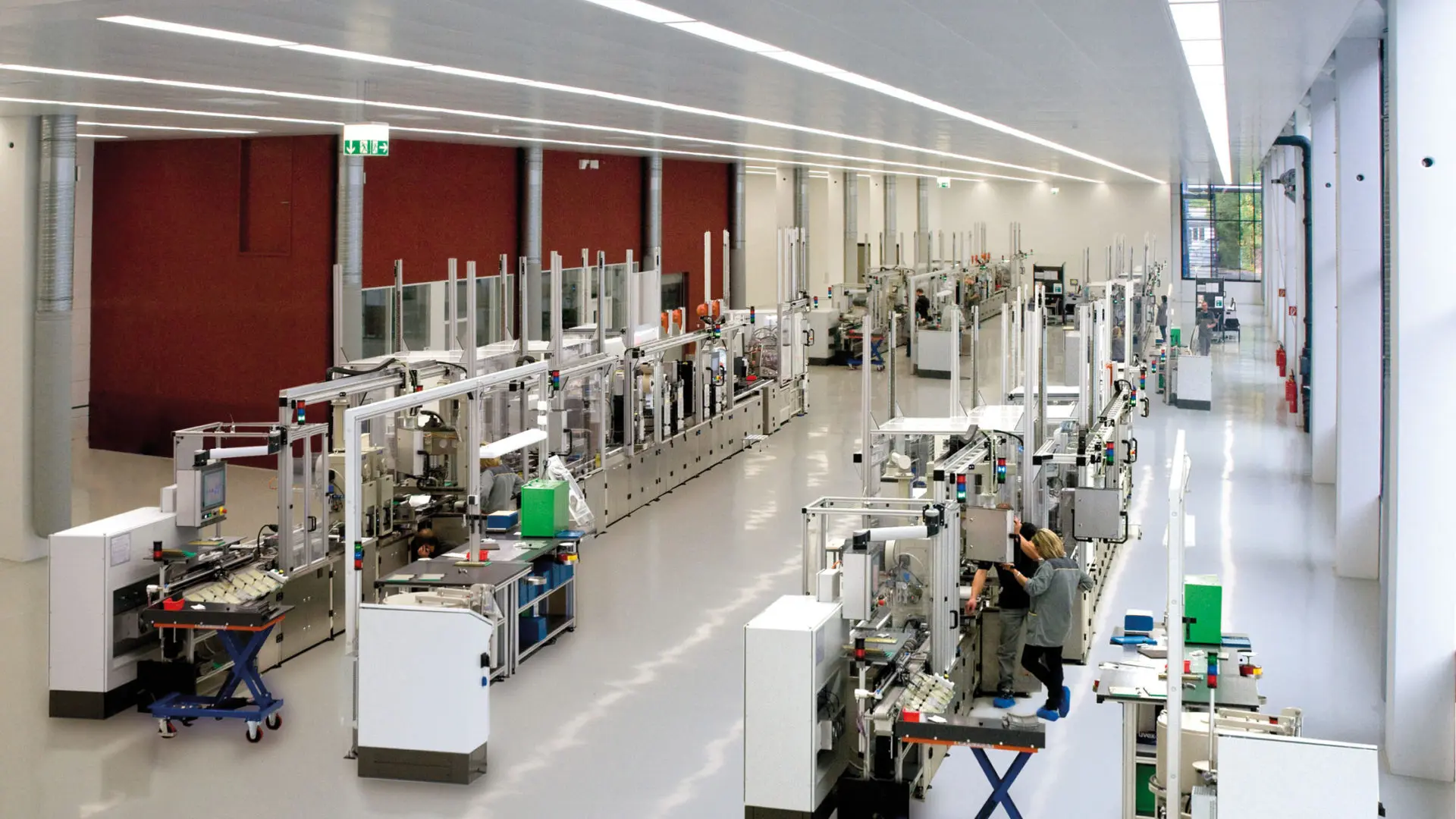 Batteriezellenproduktion bei VARTA