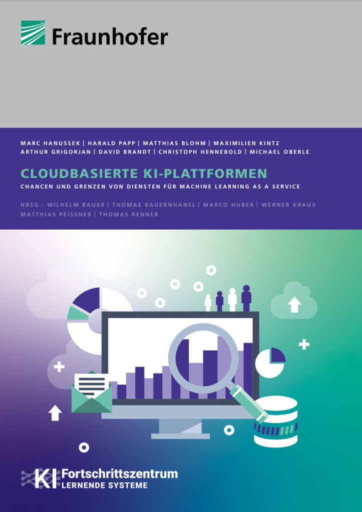 Cover der Studie über KI-Cloud-Plattformen