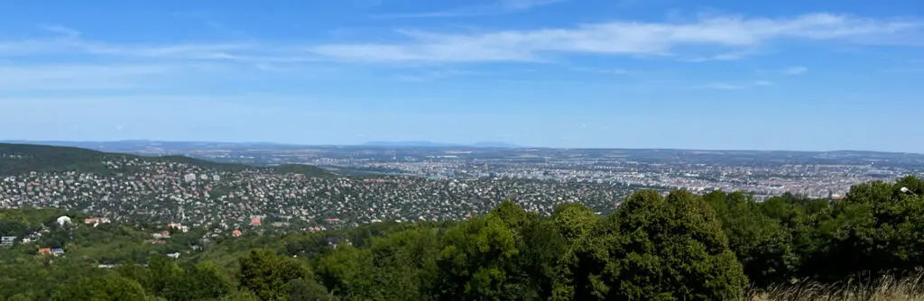 Budapest von oben
