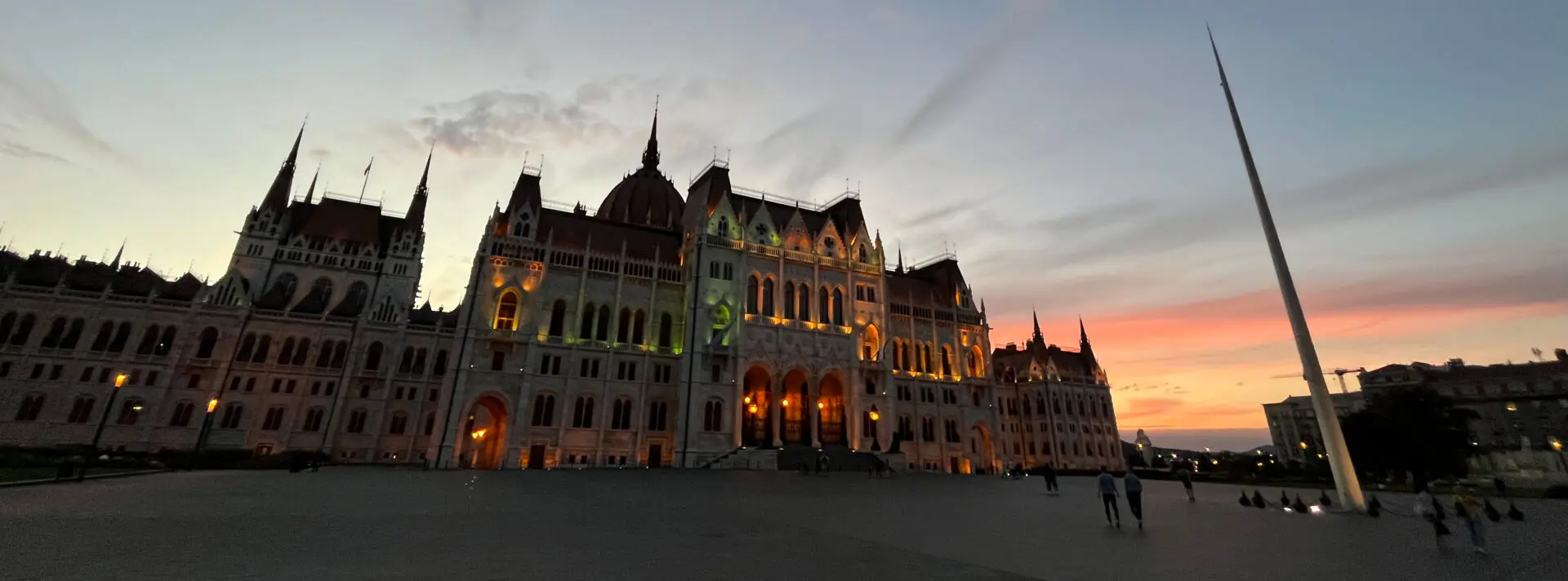 Blick aufs Parlament