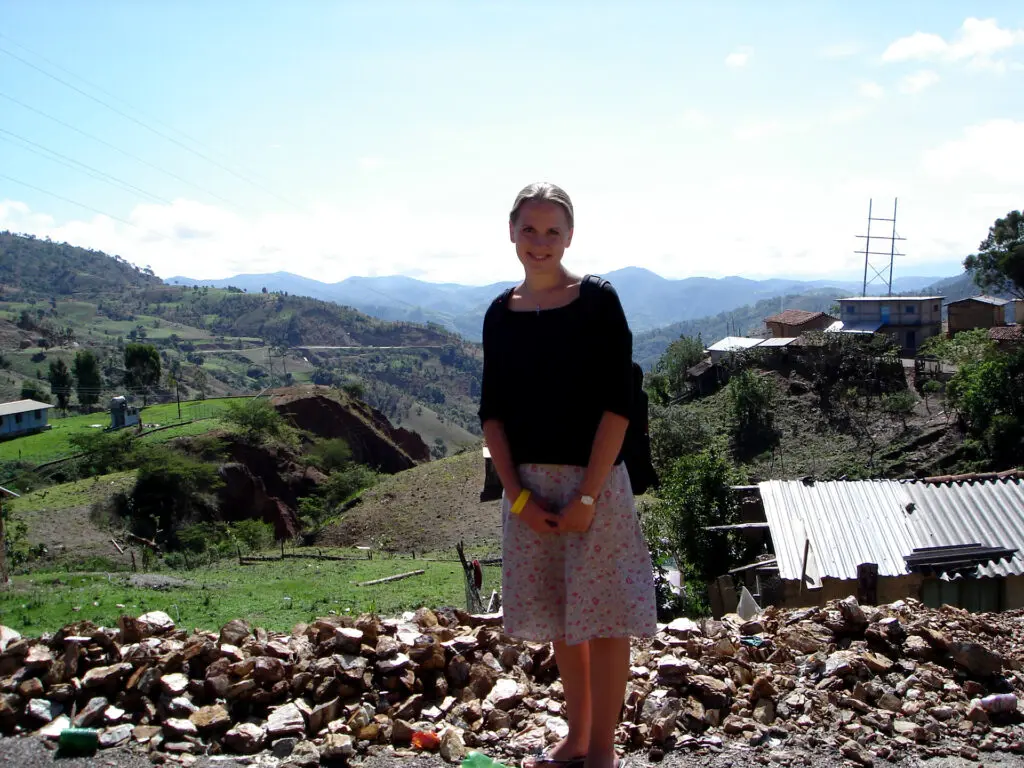 Sonja Ziehn im Dorf Tlatlauquitepec im mexikanischen Bundesstaat Guerrero